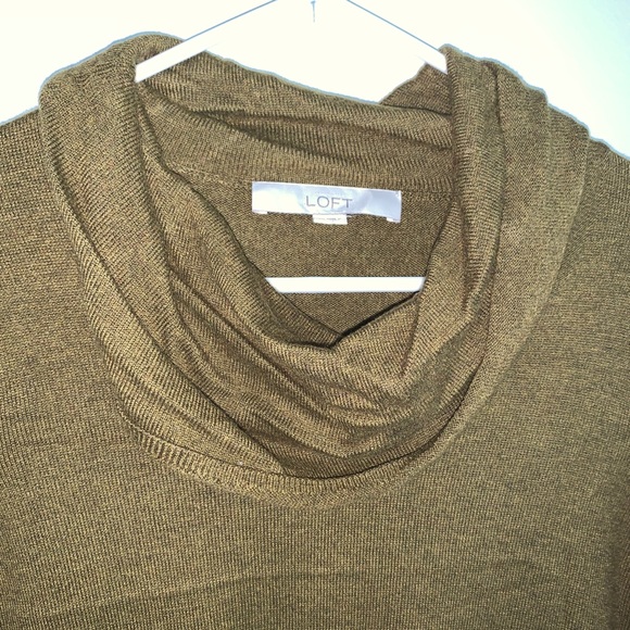 LOFT Cowl Neck Sweater - Picture 2 of 6
